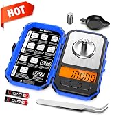 AMIR 50g/0.001g Digital Milligram Scale, Portable Jewelry Scale, High Precision Electronic Pocket...