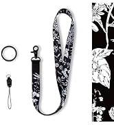 KAMT Key Badge Lanyard, Women Men Phone Neck Strap for Key ID, Cool Cute Cruise Keychain with Rin...