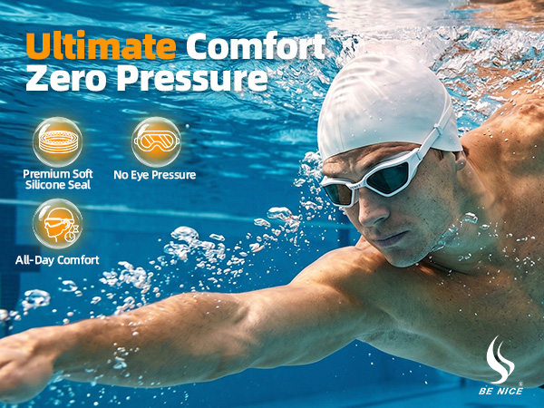 BENICE Swim Goggles