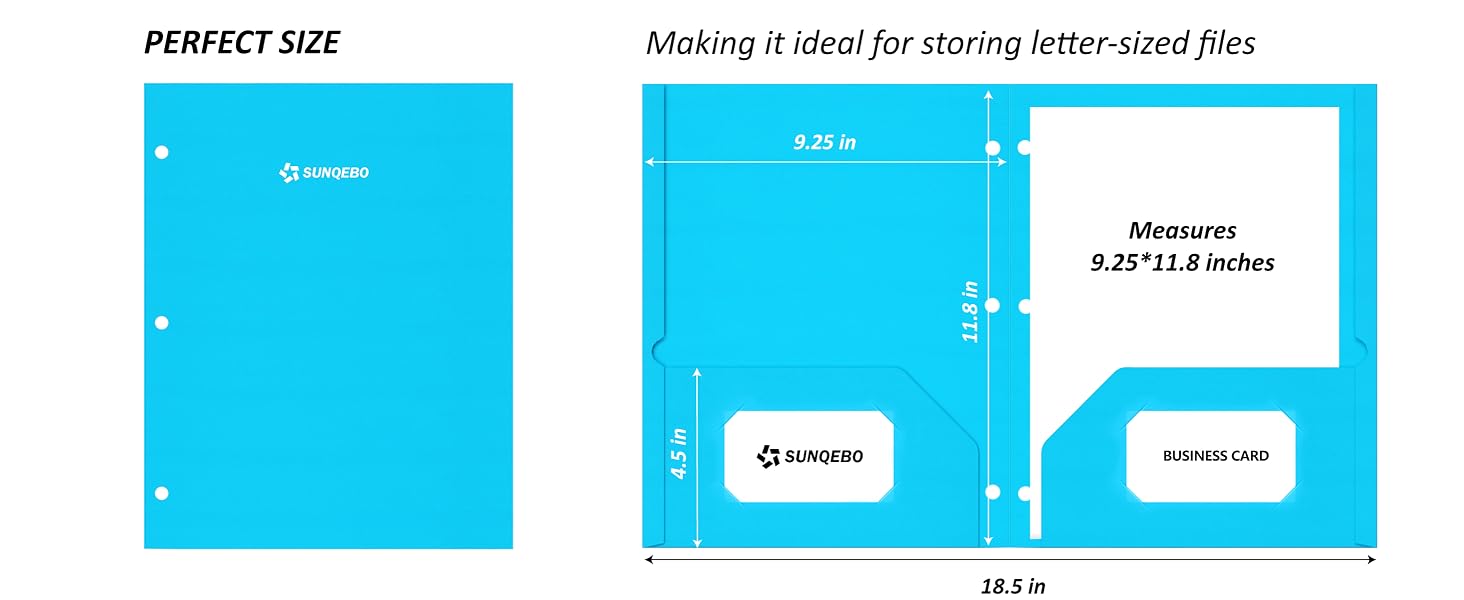 folders with pockets