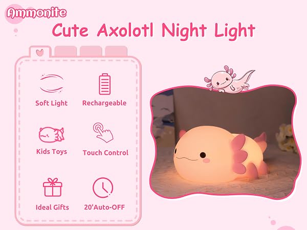 AXOLOTL NIGHT LIGHT