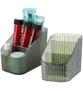 OSteed Makeup Brush Holder, Vanity Cosmetic Organizer 6 Cups for Storage & Display of Skincare, H...