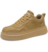 YCMM Lace Up Platform Sneakers for Men Women Lightweight Comfortable Casual Fashion Sneaker Walki...