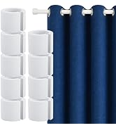 9 Pack Curtain Pleat Spacers, 50mm EVA Foam Rollers for Uniform Ripple Fold and Wave Curtains, Ea...