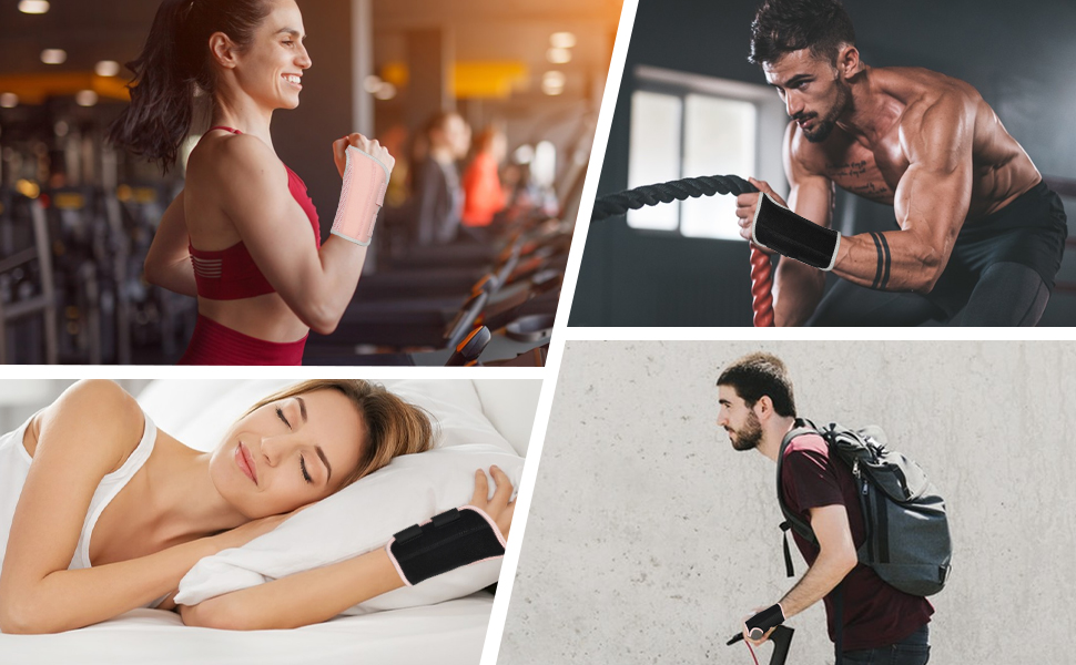 carpal tunnel wrist brace hand support splint braces right left stabilizer thumb splints men women