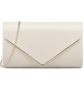TINDTOP Clutch Purses for Women, PU Leather Formal Evening Bags Shoulder Party Handbags Wedding C...