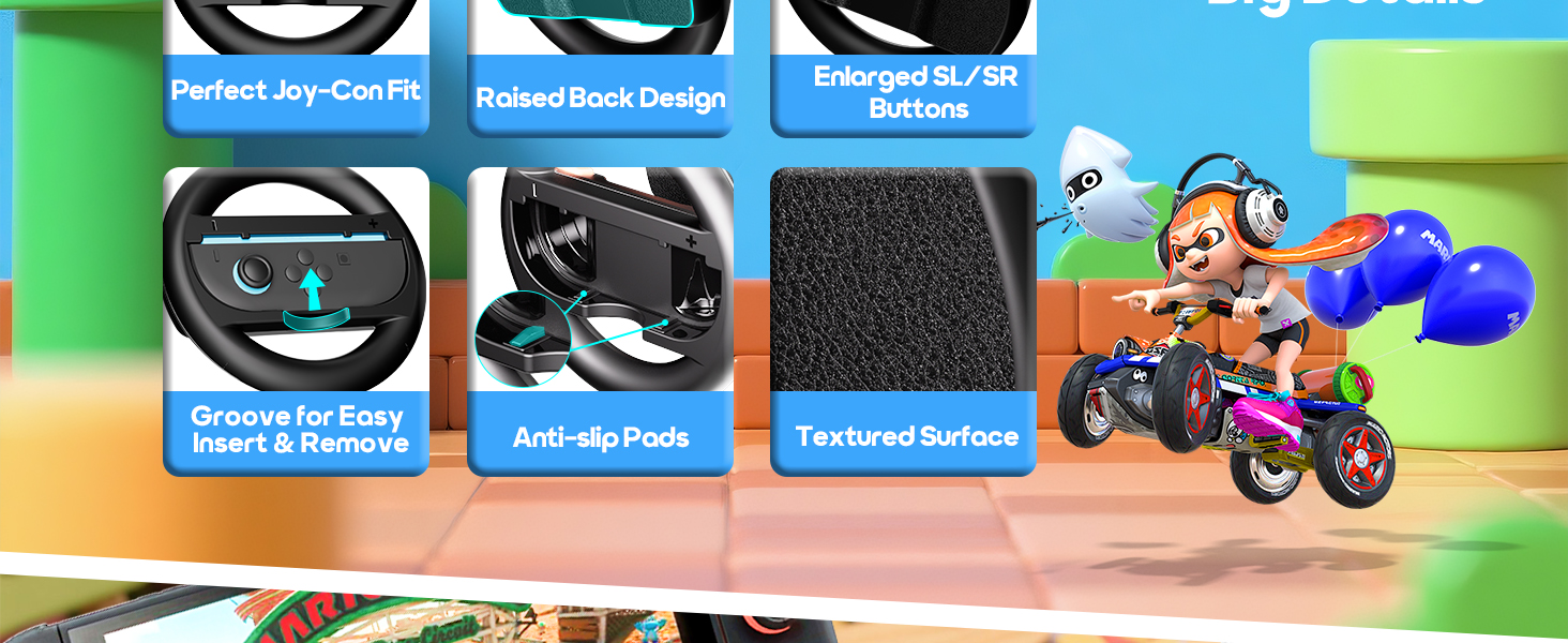 Steering Wheel for Switch 2