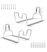 HaSteeL 18/0 Stainless Steel Garden Hose Holder Hook, Metal Wall Mount Hanger for Outside Yard Wa...