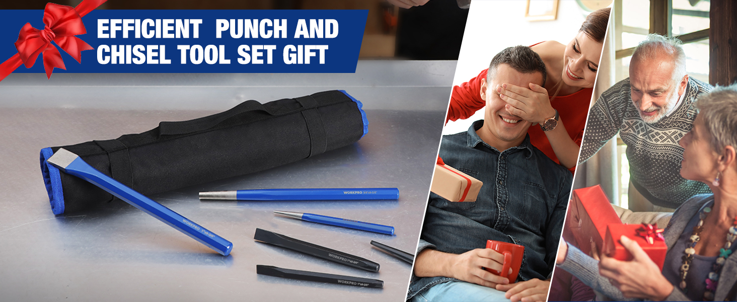 EFFICIENT PUNCH ANS CHISEL TOOL SET GIFT