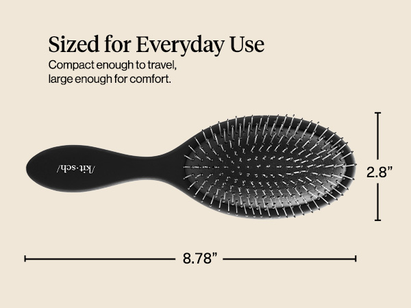Kitsch Detangler Hair Brush for Wet and Dry Hair,