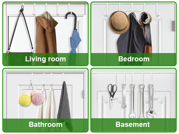 10 pack door hooks for hanging