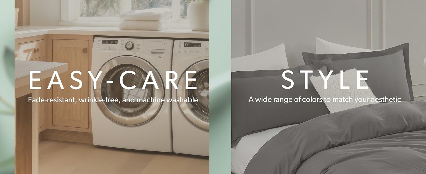 Easy care and styled to your environment
