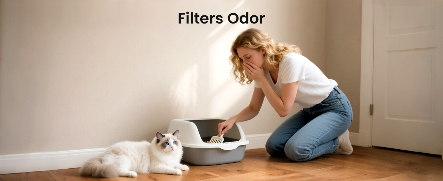 pet air purifier H13 HEPA Air Cleaner for Pet Hair Dander Odor Allergies Pollutant