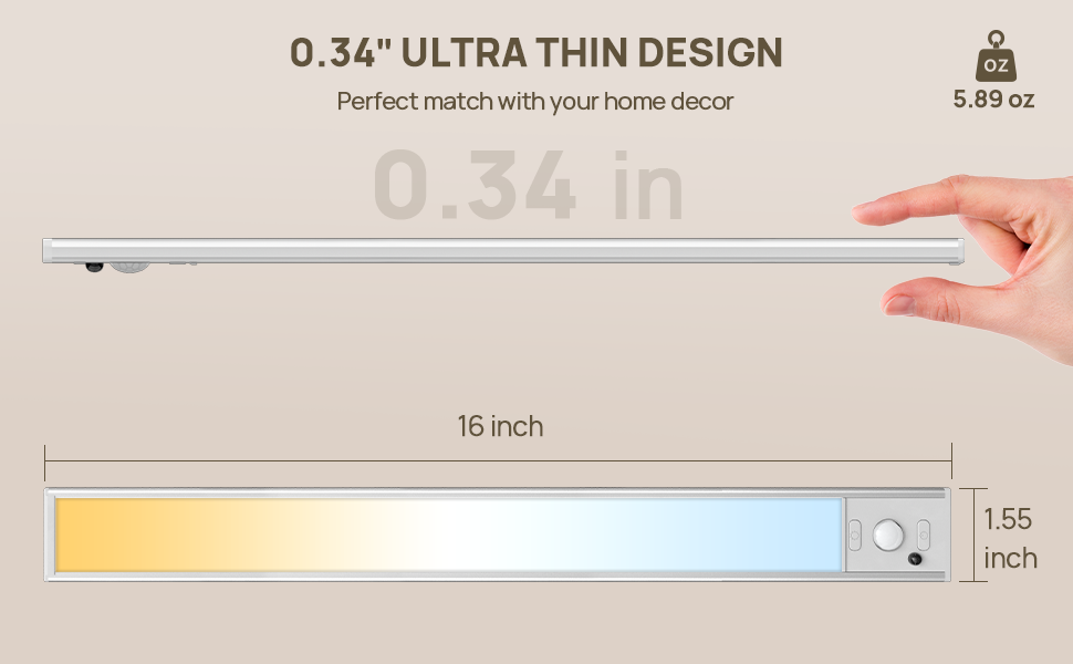 Under Cabinet Lighting with Remote Control