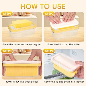 Butter Dish with Cutter Slicer
