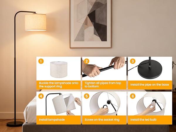 floor lamp for bedroom