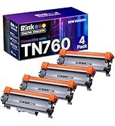 E-Z Ink TN760 Toner for Brother Printer Compatible for Brother TN-760 TN730 TN-730 Toner Cartridg...