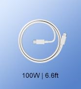 USB C to USB C Cable 100W for MacBook Pro/Air Charger, iPad Pro 13/12.9/11 inch, Air 5/4, Mini 6,...