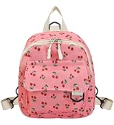 Energather Womens Backpack, Small Backpack Corduroy Backpack for Women and Girls, Cute Mini Backp...