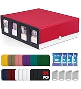 UAONO Trading Card Storage Box with Commander Display; 2400+ Deck Box for MTG with Removable Cove...