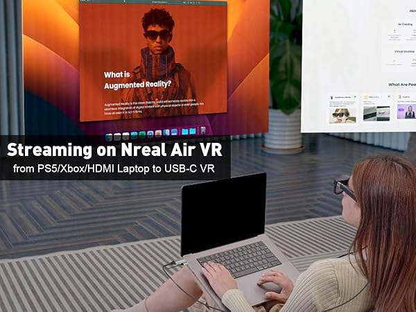 hdmi to usb c cable for vr