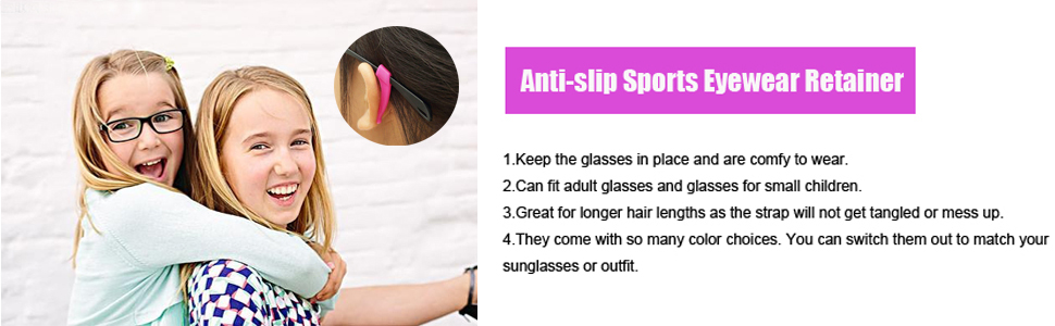 eyeglass anti slip holder