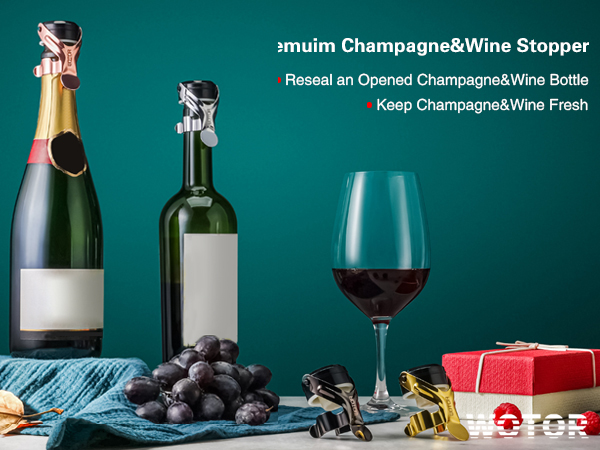 champagne and wine stopper