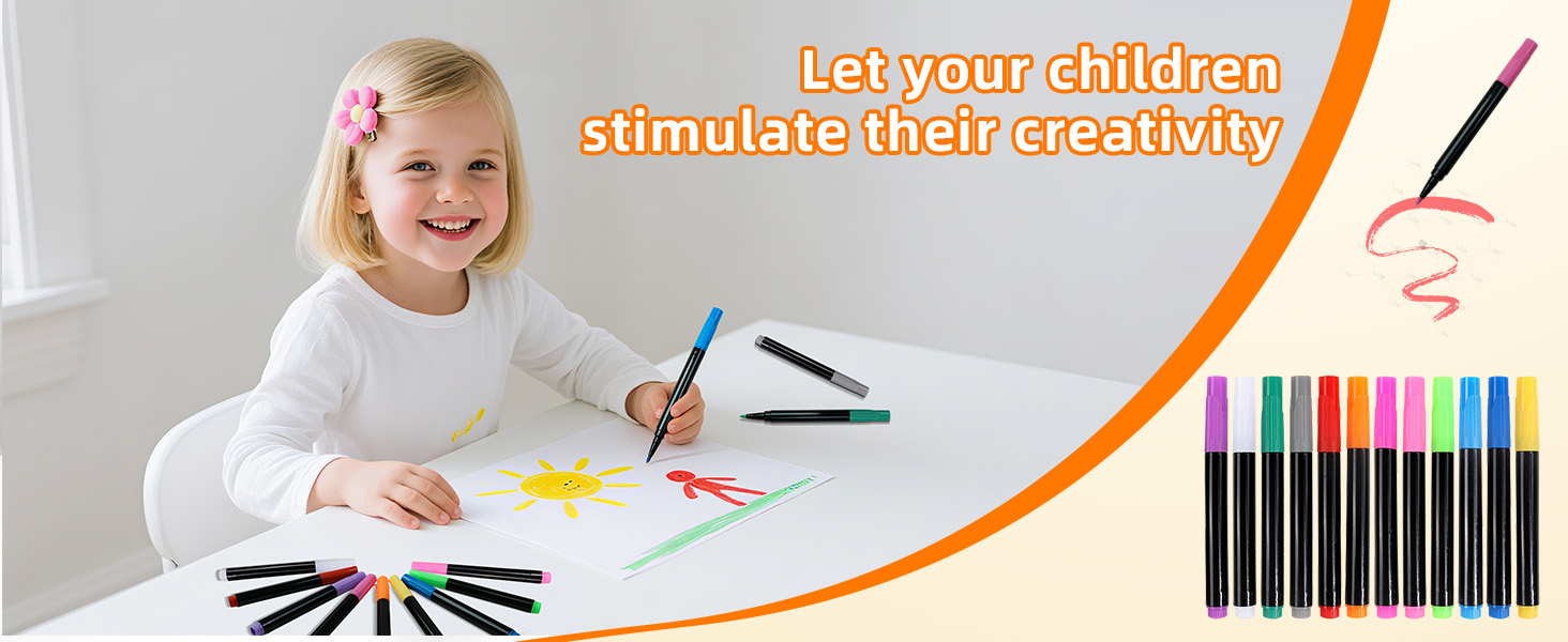 Let your childrenstimulate their creativity