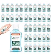 Mini Mouthwash Travel Size Bulk Pack of 50,Portable Mint Mini Mouthwash Bulk 35ml/1.2 Fl Oz Indiv...