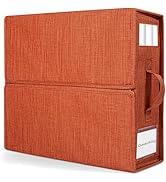 Bed Sheet Organizers and Storage 1 Pack Queen/King Size Foldable Sheet Organizer for Linen Closet...