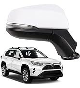 Marretoo for Toyota RAV4 Door Mirror Assembly Passenger Side 2019-2023 | Power | Heated |Turn Sig...