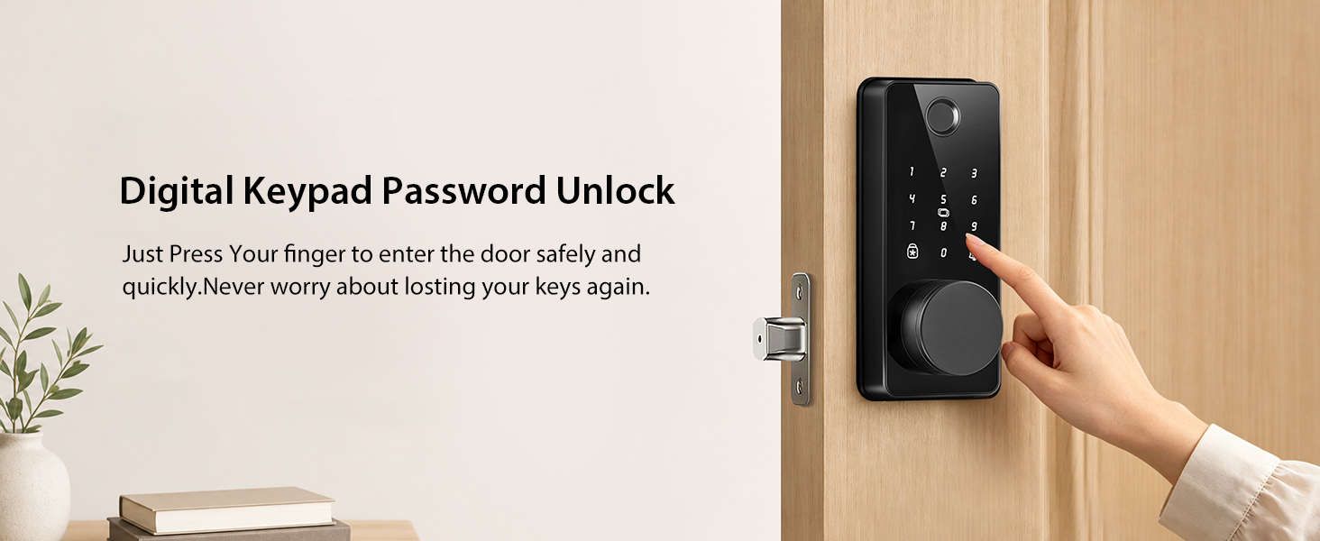 fingerprint door lock
