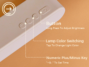 LED Book Light and Night Light 2 in 1