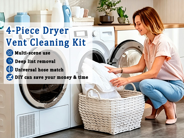 Dryer Vent Cleaner Kit