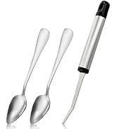 Grapefruit Spoon Serrated Edge Knife Stainless Steel Fruit Knife Grapefruit Utensils Tool Dessert...