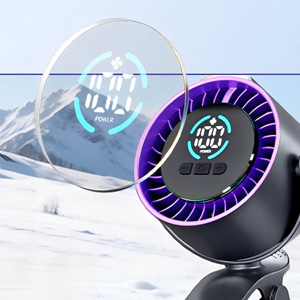 rear facing car seat fan