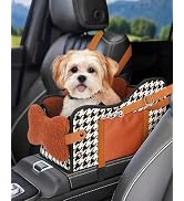 Vokvaktak Center Console Dog Car Seat, Pet Car Seat, Armrest Middle Console Booster Travel Carrie...