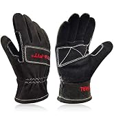 Intra-FIT Structural Fire Fighter Glove,Curved Fingers, Heat Resistance, Flame resistance, Fire-f...