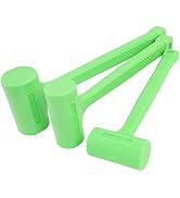 OEMTOOLS 25517 3 Piece Dead Blow Hammer Set, 1/2 Lb., 1 Lb., and 2 Lb., Non Marring Mallet, Autom...