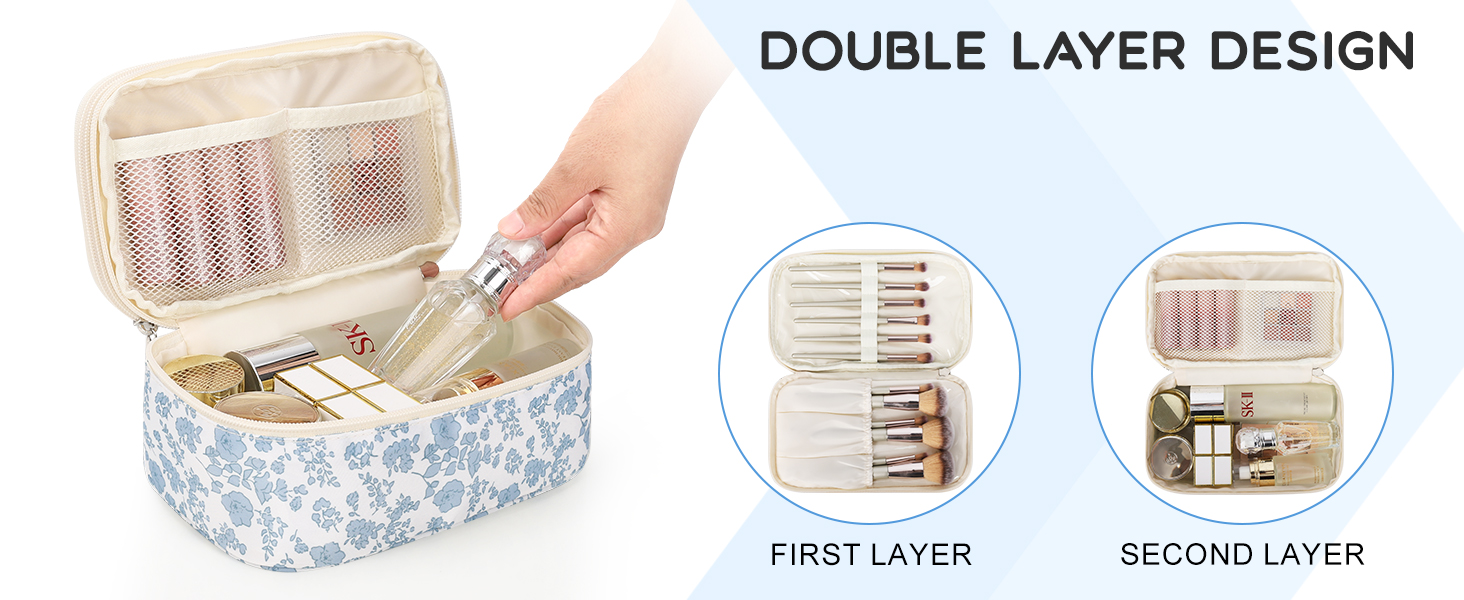 small travel makeup bag for women