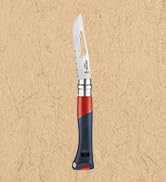OPINEL No. 09 Ocean Stainless Steel Marine Folding Knife for Sailing (Red) | Marlin Spike, Shackl...
