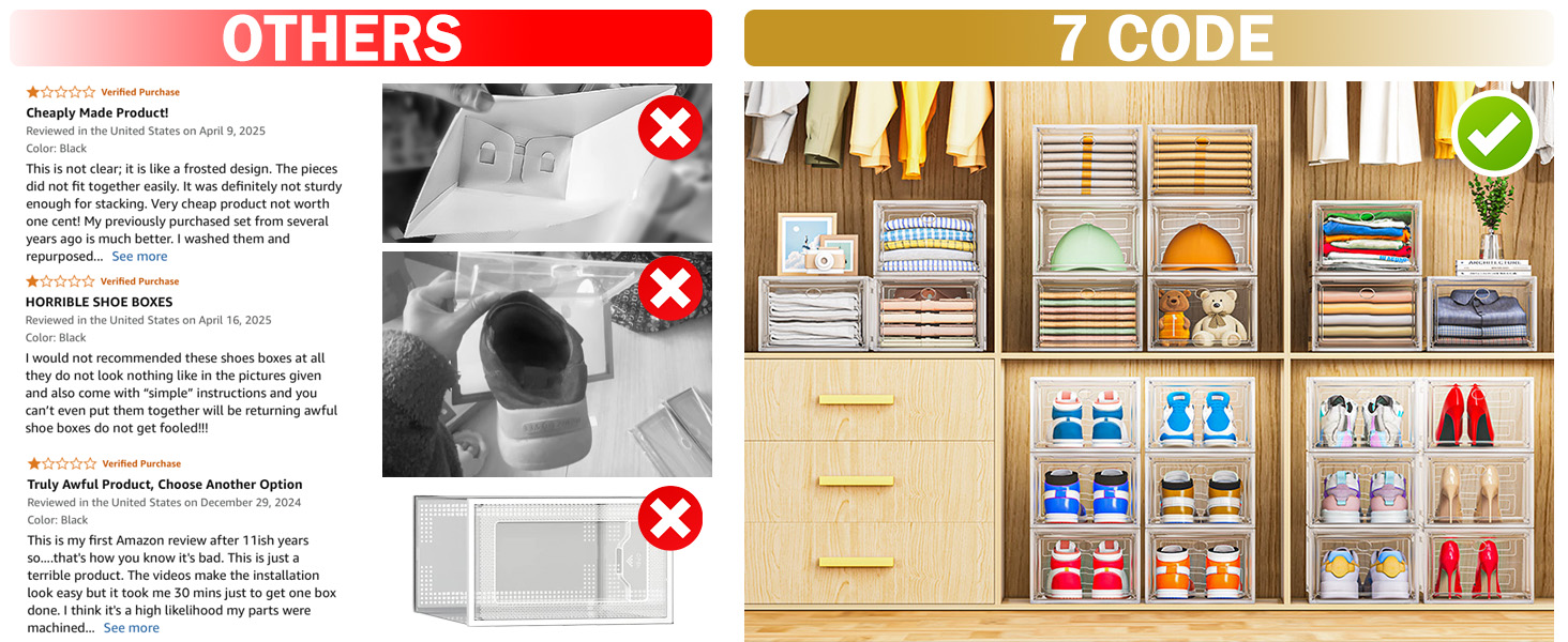 thicken large shoe organizer