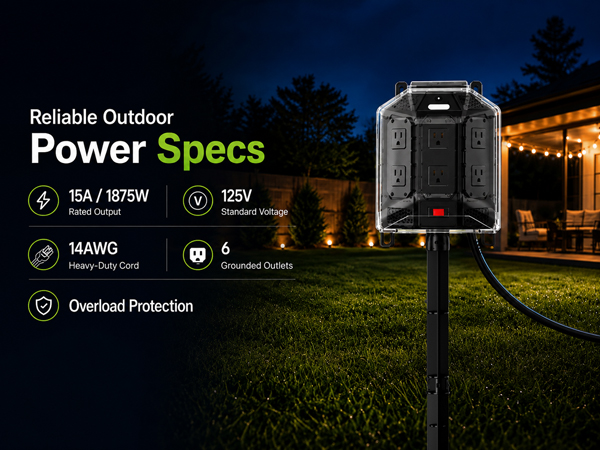 outdoor timers waterproof