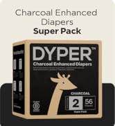 Charcoal Enhanced Diapers