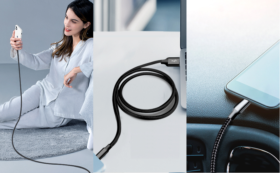 5 Pack iPhone Charger Cable