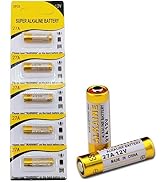 Cotchear 5Pcs 12V 27A Alkaline Battery 27A 12 Volt Batteries 27A 12V 21/23 E23A Alkaline Batteries