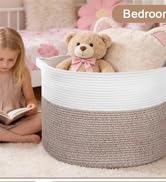large basket for blankets