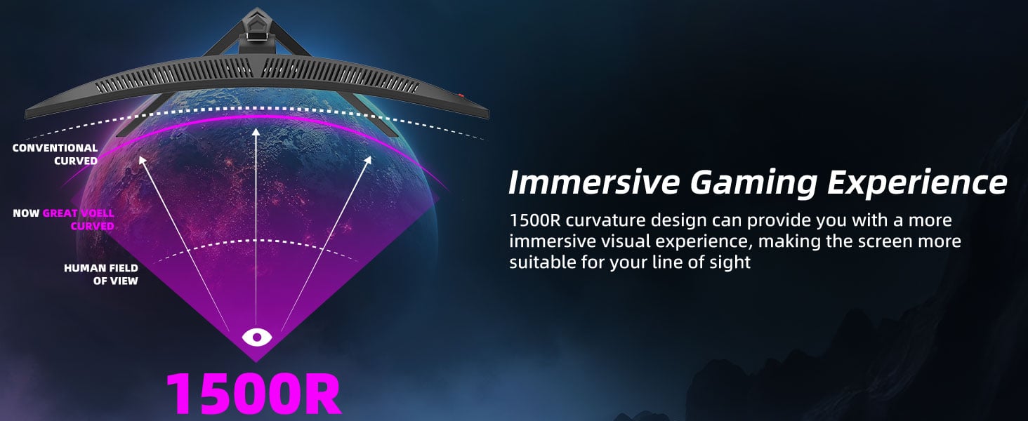 34 Inch 4K Curved Gaming Monitor