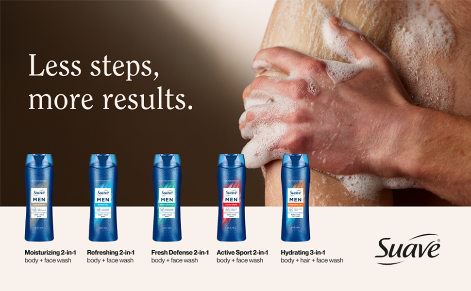 Suave Body + Face Wash