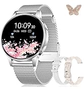 Lefitus Smart Watch for Women, 1.27" HD Touchscreen Smartwatch with Bluetooth Call & Text Notific...